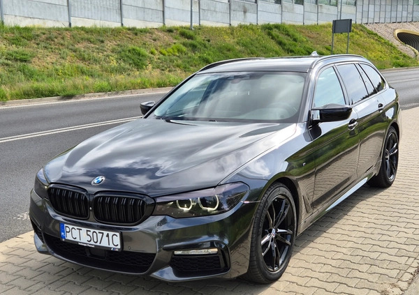 BMW Seria 5 cena 104000 przebieg: 228000, rok produkcji 2017 z Czarnków małe 529